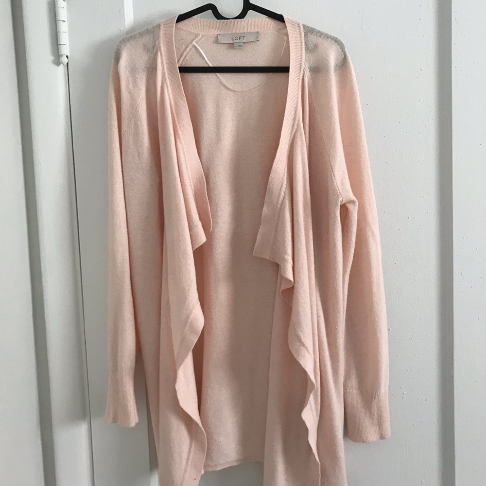 Loft cascade cardigan